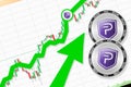 PIVX going up; PIVX cryptocurrency price up; flying rate up success growth price chart