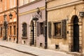 The Piwna street in the Old Town. Warsaw. Poland Royalty Free Stock Photo