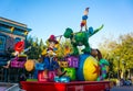 Disneyland Parade Toy Story Characters. Royalty Free Stock Photo