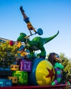 Toy Story Disneyland Parade Characters Royalty Free Stock Photo