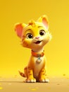 Pixar style cute cats, 3d cute cat, winking cat, wink one eye, soft pastel, love, happiness, nature + warm, Cinematic.Pixar style