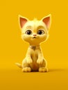 Pixar style cute cats, 3d cute cat, winking cat, wink one eye, soft pastel, love, happiness, nature + warm, Cinematic.Pixar style
