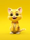 Pixar style cute cats, 3d cute cat, winking cat, wink one eye, soft pastel, love, happiness, nature + warm, Cinematic.Pixar style
