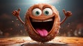 Pixar Style Donut Animation