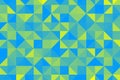 Pixel abstract mosaic background. Blue and yellow checkered pattern. Colors of Ukraine Royalty Free Stock Photo