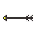 Pixel arrow pointer icon link marker