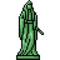 pixel art ancient jade sculpture