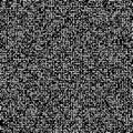 Pixel art black and white vector BW background with random chaotic pixels