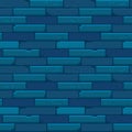 Pixel art brick wall seamless pattern Royalty Free Stock Photo