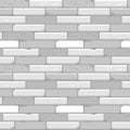 Pixel art brick wall seamless pattern Royalty Free Stock Photo