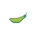 Pixel art peas icon.