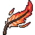 pixel art legendary phoenix feather