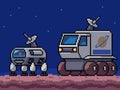 pixel art mar survey vehicle