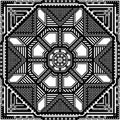 pixel art patern design simetri Royalty Free Stock Photo