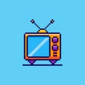 Pixel art Retro Television game asset design