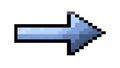 Pixel Art Right Arrow Navigation Icon, vector design Generative AI Royalty Free Stock Photo