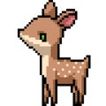 pixel art small young deer