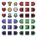 Pixel Art UI Elements