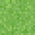 Pixel background. The concept of games background. Squares pattern background. Minecraft concept. Vector illustration Royalty Free Stock Photo