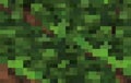 Pixel background. Minecraft concept. Royalty Free Stock Photo