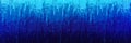 Pixel bitmap pattern with blue gradient shade.