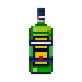 Pixel Bottle of herbal liqueu