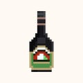 Pixel Bottle of liqueur Irish Cream