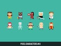 Pixel Characters