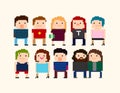 Pixel Characters