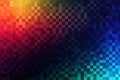 Pixel colorful background, geometric illustration