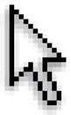 Pixel computer cursor