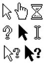 Pixel cursors