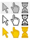 Pixel cursors