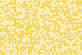 Pixel digital gradient background. Abstract technology pattern. Dotted background with circles, dots, point small scale Royalty Free Stock Photo