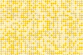 Pixel digital gradient background. Abstract technology pattern. Dotted background with circles, dots, point small scale Royalty Free Stock Photo