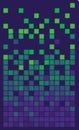 Pixel disintegration background. Decay effect. Dispersed dotted pattern. Concept of disintegration, pixel mosaic