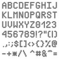 Pixel font