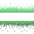 Pixel gaming abstract green background