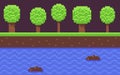 Pixel Game Background