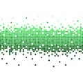 Pixel gaming abstract green background