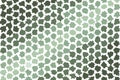 Pixel geometric pattern in sage green with structured abstract digital arrangement and grid formation. Modern pixel art concept