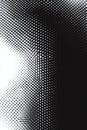 Pixel gradient blending metallic silver and dark charcoal gray.