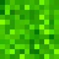 Pixel grass texture background, green retro square grass pattern