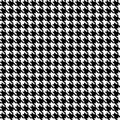 Pixel Houndstooth 2 Royalty Free Stock Photo