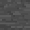 Pixel minecraft style stone block background. Concept of game pixelated seamless square gray material background. Vector