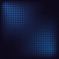 Pixel mosaic background. Blue squares. Digital abstract backdrop. Vector.