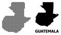 Pixel Pattern Map of Guatemala