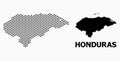 Pixel Pattern Map of Honduras