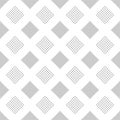 Seamless Black and White Circle Dots Abstract Geometric Pattern. Royalty Free Stock Photo