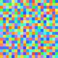 Pixel pattern. Vector seamless pixel art background Royalty Free Stock Photo